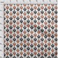 thumbnail image 3 of oneOone Georgette Viscose Fabric Ethnic Ikat Print Fabric BTY 42 Inch Wide, 3 of 4