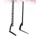 thumbnail image 3 of LEEYNEER TV Rack Base Metal Simple LCD TV Stand Holder for Home (32-65 Inches  Black), 3 of 8