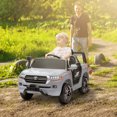 thumbnail image 2 of Qaba Voiture Électrique 12V pour Enfants, Voiture Électrique sous Licence Toyota pour Enfants, Jouet pour Tout-Petits Cadeau, Gris, 2 of 10