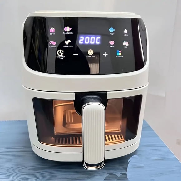 LIN 5 Quart Air Fryer Oven - Large Capacity Multifunctional Electric Fryer with Smart Cooking Programs