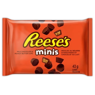 REESE'S Minis, MOULES AU BEURRE D'ARACHIDES, 43 g