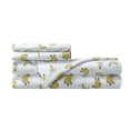 thumbnail image 1 of Ensemble de draps en microfibre doux et facile d'entretien Mainstays banane, lit 1 place - Rentrée des classes!, 1 of 4