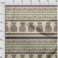 thumbnail image 3 of oneOone Cotton Poplin Light Brown Fabric Asian Block Sewing Material Print Fabric By The Yard 42 Inch Wide, 3 of 4
