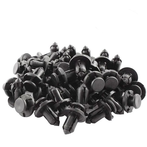 80 Pcs Fastener Clips 10mm 91503-SZ3-003 Push Type Super Strong Bumper Flare Fastener Rivet Clips