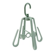 Dvkptbk Multifunctional Shoe Rack Windproof Double Sun Rotating Foldable Drying Rack
