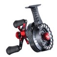 thumbnail image 1 of Fishing Reel Ice Fishing Trolling Fishing Reel Left Hand/Right Hand Metal High-Stem Raft Reel Carbon, 1 of 8
