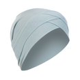 thumbnail image 2 of Women Solid India Hat Muslim Ruffle Cancer Chemo Beanie Turban Wrap Scarf Cap, 2 of 2