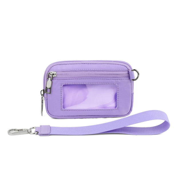 Boovnll Home Storage, Transparent Pvc Card Wrist Bag Portable Bank Card Coin Storage Bag, Storage, Storage and Organization, Organization and Storage