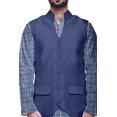 thumbnail image 4 of Atasi Traditional Printed Kurta Churidar Pajama Set With Nehru Jacket For Men, 4 of 5