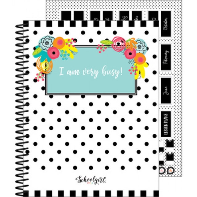 Simply Stylish Tropical Pineapple Teacher Planner Planner