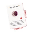 thumbnail image 2 of Chmadoxn Invitation Cards Gradient Glitter Rose Pocket Cuddle Card Gradient Rose Hugs Cards, 2 of 6