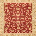 thumbnail image 1 of Ahgly Company Tapis d'Intérieur Carré Abstrait Néon Rouge Oriental, 6 Pieds Carré, 1 of 6
