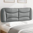 thumbnail image 1 of vidaXL Headboard Cushion Light Grey 137 cm Fabric, 1 of 5