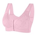 thumbnail image 2 of Mature Women's Front Closure Wireless Bra, Soft Seamless Full Coverage Comfort Support for Everyday Wear, 2 of 9