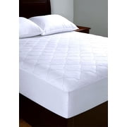 Mainstays Waterproof Mattress Pad Queen Size (60" x 80") – Deep Pocket Cover Fits up to 16", Washable Mattress Protector for All-Night Comfort