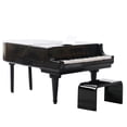 thumbnail image 1 of EGNMCR Room Decor, Home Decor Mini Doll House Simulation Piano Model Pocket Grand Piano Decoration Mini piano, 1 of 1