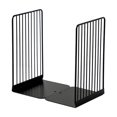 thumbnail image 1 of LCXmlly Sturdy Book Stand Simple Desktop Reading Book Holder Hollow Metal Book Clip Stand for Office Desktop Storage Student Learning 1 Pair, 1 of 9