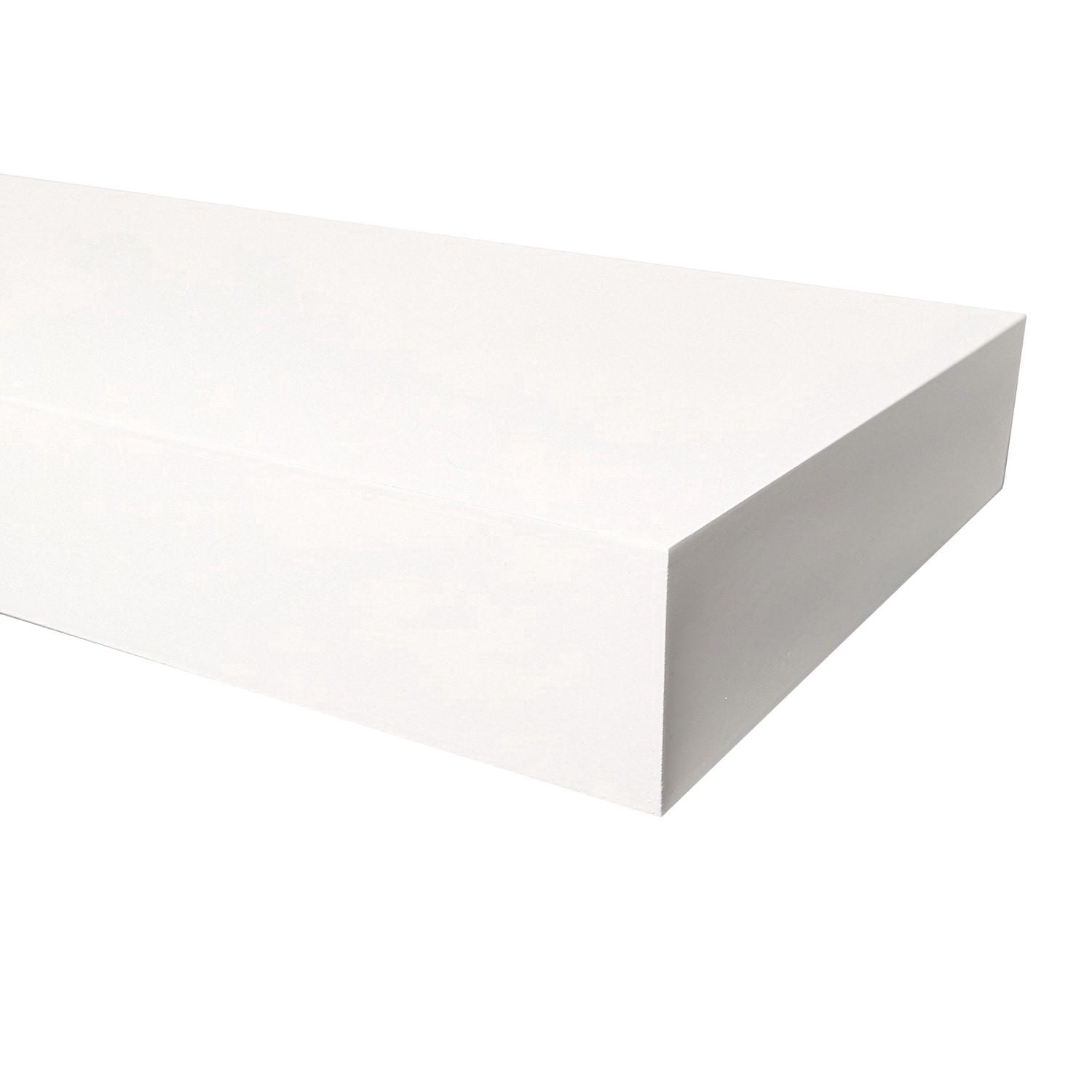 Hometrends 18 inch White  Floating Shelves - 2 PC Set