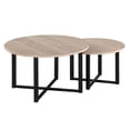 thumbnail image 1 of Upper 2Pc Round Coffee Table SeaOat, 1 of 1