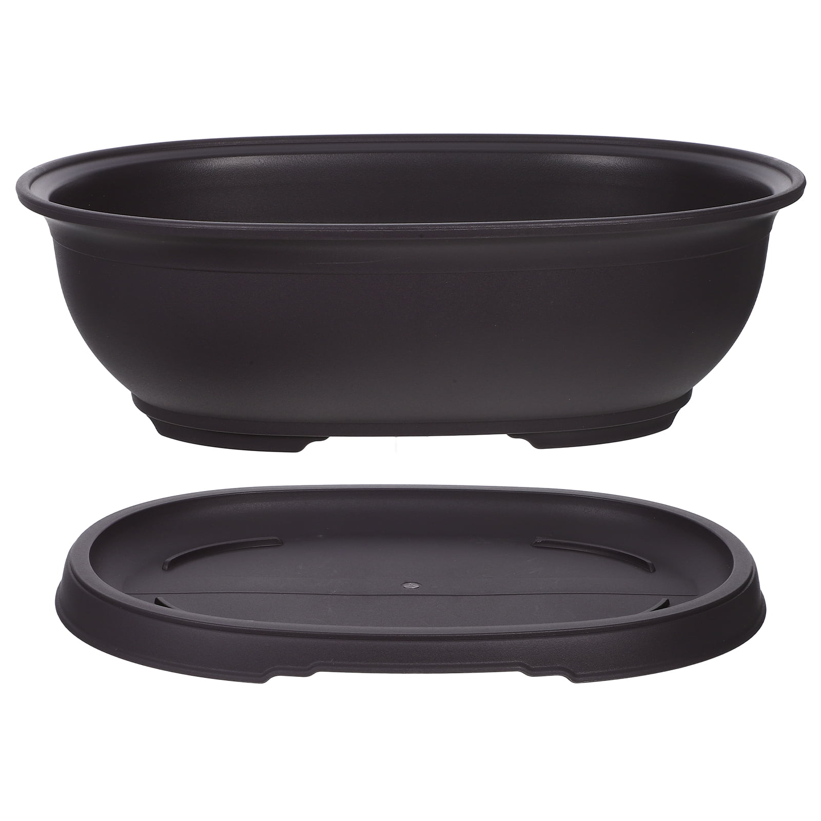 1 Set of Plastic Planter Pots Durable Plant Planter Pots Plastic Flower Pots
