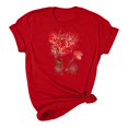 thumbnail image 4 of Meichang Chemises pour Femmes Joyeuse Saint-Valentin Hauts T-Shirts Graphiques Cœur en Bonbon Hauts Col Rond Coupe Ample Manches Courtes T-Shirts Saint-Valentin pour Femmes, 4 of 5