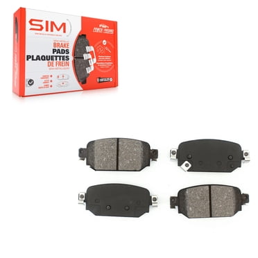 SIM Rear Semi-Metallic Disc Brake Pads SIM-2042 for Car Mazda 3 CX-3 Sport