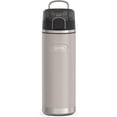 thumbnail image 1 of ICON SERIES BY THERMOS Stainless Steel Water Bottle with Spout 24 Ounce, Sandstone, 1 of 3
