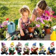 thumbnail image 4 of 7 Pcs Mini Statue de Nain Miniature Jardin de Fées Nains Fée Résine Extérieur U7V0, 4 of 8