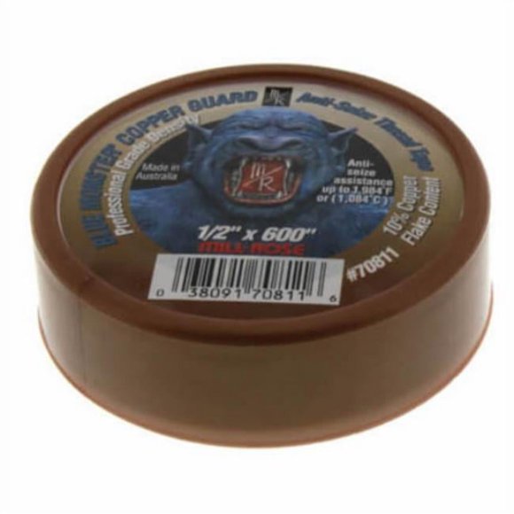 Mill Rose 70826 0.5 x 1000 in. Gas Guard Ptfe Tape