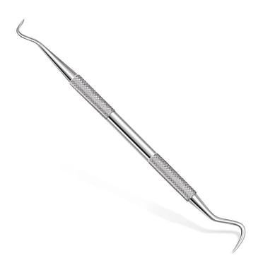 DEELLEEO Dental Tools  Teeth Cleaning Tools Stainless Steel Dental Scraper  Scaler Pick Plaque Remover Tool\u2026