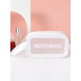 thumbnail image 2 of 1pc New Arrival Large Capacity Portable Cosmetic Bag For Travel, Waterproof And Transparent Toiletry Bag (Single Sale), 2 of 4