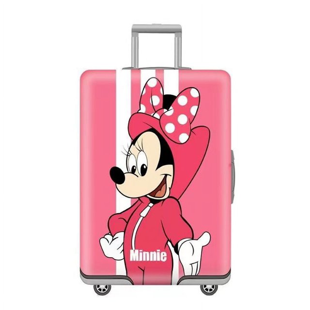Housse de Protection pour Valise à Roulettes, Housse de Valise Élastique 3D Dessin Animé, Housse de Protection pour Valise 19-32 Pouces, Accessoires de Voyage, A10 m