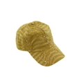 thumbnail image 1 of Glitzy Game Sequin Trim Baseball Cap  - Beige, 1 of 1