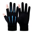 thumbnail image 1 of Men's Summer Fishing Gloves Ice Silk Non Slip Sun Protection Cyclings I8W6, 1 of 1