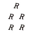 thumbnail image 1 of relayinert Maison Signe avec Rétro 3D Large Gamme d'Utilisations et Durable Résistant aux Intempéries Maison en Métal Numéros Rétro 3D Signe R 5Set, 1 of 6