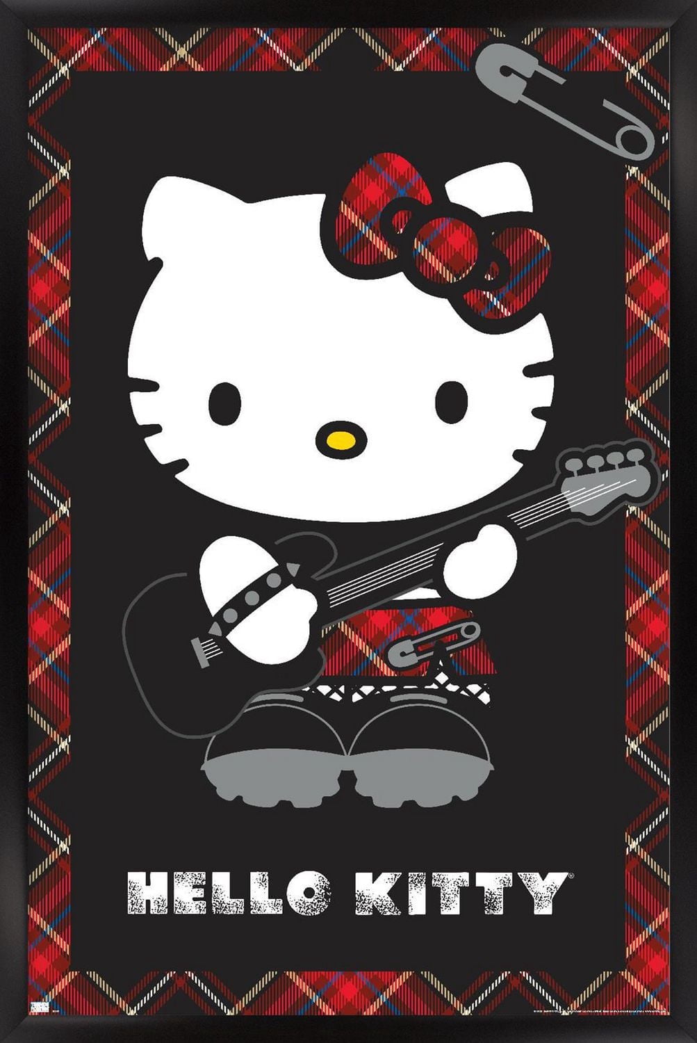 Hello Kitty - Punk Wall Poster, 22.375" x 34"