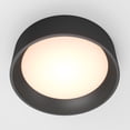 thumbnail image 4 of Artika Alton Modern LED Flush Mount Ceiling Light Fixture, Black, 4 of 5