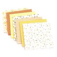 thumbnail image 2 of Zootealy 7Pcs/Set DIY Assorted Pattern Floral Printed Patchwork Cotton Fabric Cloth Sewing Quilting Cloth 500x500mm, 2 of 8