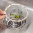 thumbnail image 5 of LSLJS 2 Pcs Passoire d'Évier de Cuisine en Acier Inoxydable, Maille et Perforation, Passoire pour Drains d'Évier de Cuisine, Passoire pour Panier en Maille de Cuisine, 5 of 5