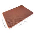 thumbnail image 2 of Rbaofujie Washable Rugs Double-Layer Eva Non-Slip Litter Mat Pet Litter Box Litter Filter Mat Wear- Scratch- Litter Control Mat Front Door Rugs Indoor, 2 of 2