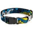 thumbnail image 1 of Cat Collar Breakaway Batman Scene1 8 to 12 Inches 0.5 Inch Wide, 1 of 6
