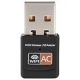thumbnail image 2 of Dual Band Card 802.11AC 600M USB WiFi Adapter Built in PCB Antenna for Desktop Laptop PC, 2 of 8