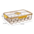 thumbnail image 2 of Square Refrigerator Storage Box Reusable Plastic Kitchen Fresh Keeping Case - A, 2 of 2