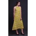 thumbnail image 2 of Bimba Floral Causal Long Dos Nu Licol Robe Femmes Imprimé BeachDress-Medium, 2 of 6