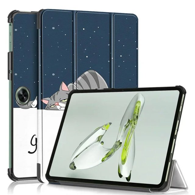Coque For OPPO Pad Neo Case 11.4 inch Magnetic Tri-Folding Stand Smart Cover Funda For OnePlus Pad Go OPPO Pad Air 2 Tablet Case LM For Oneplus Pad Go