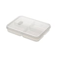 thumbnail image 1 of YIMWNYI Food Storage Container with Breathable Plug, Household Compartment Preservation Box for Fruits, Vegetables, Meat, Garlic, Microwave and Refrigerator Safe, Clear Plastic Organizer, 1 of 6