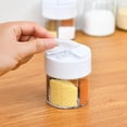 thumbnail image 4 of 4 In 1 Jars 4 In 1 Shaker | Clear Cruet Kitchen Holder Storage With Lid For Home Restaurant Camping Travel Cooking BBQ, 4 of 6