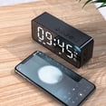 thumbnail image 3 of Haut-parleur Sans Fil Boc G50, Conception à Surface Miroir Mini, Prise en Charge Carte TF, Haut-Parleur 2-en-1 Pratique Compatible Bluetooth, Réveil pour, 3 of 10