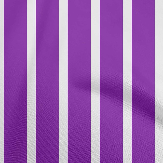 oneOone Georgette Viscose Purple Fabric Stripes Craft Projects Decor Fabric Printed By The Yard 42 Inch Wide