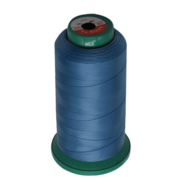 kjfeif Household Polyester Sewing Thread 210D/3 High-Strength Line - 1190 Yards Durable Thread for Upholstery, Quilting & Fabric Repair